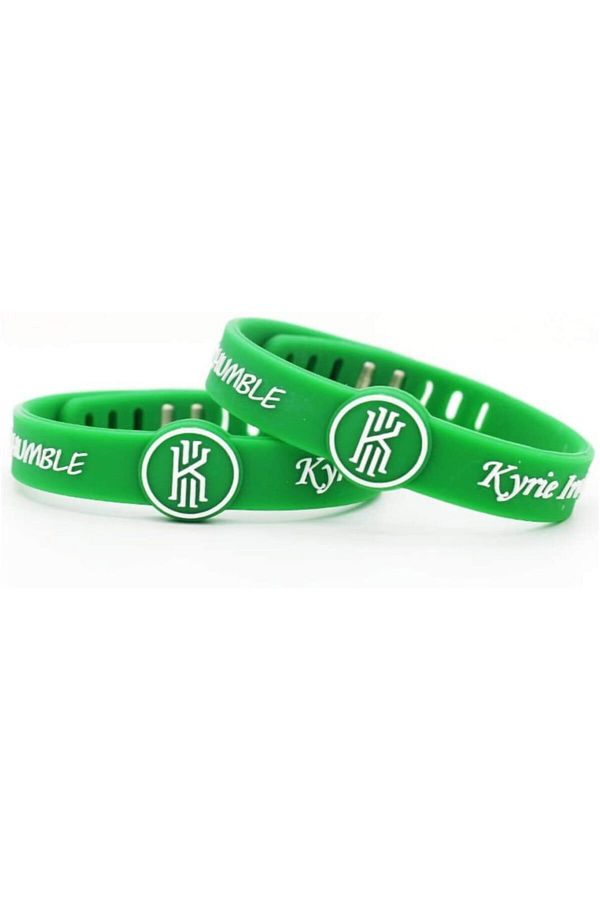PurpleJam Kyrie Irving Green Adjustable Basketball Bracelet Trendyol