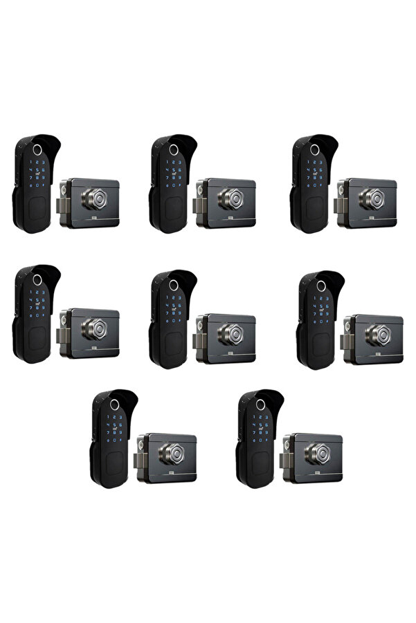Taimi-Smart waterproof lock with fingerprint, password, IC card & Tuya app – 8 pcs 1