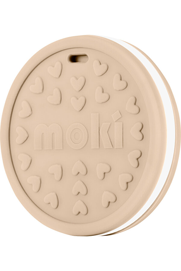 Moki Silikon Diş Kaşıyıcı Kuki Latte Bej
