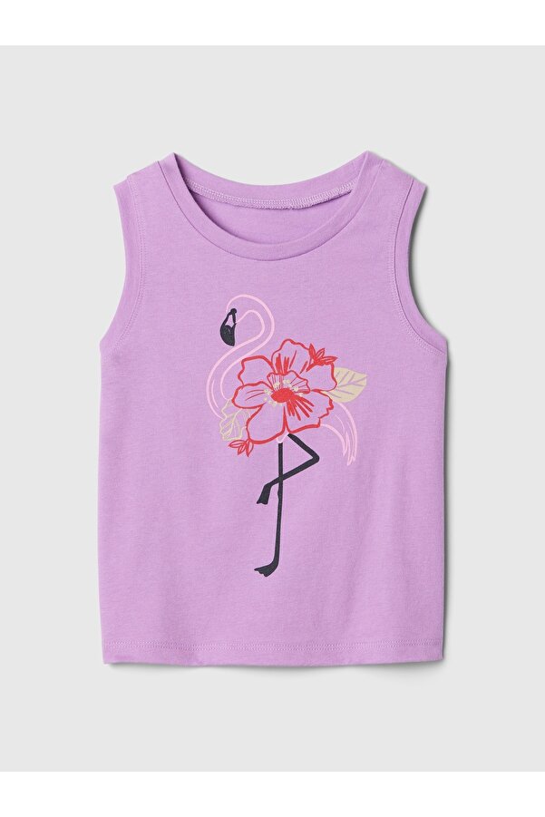 GAP Kız Bebek Pembe Organik Pamuk Mix and Match Atlet