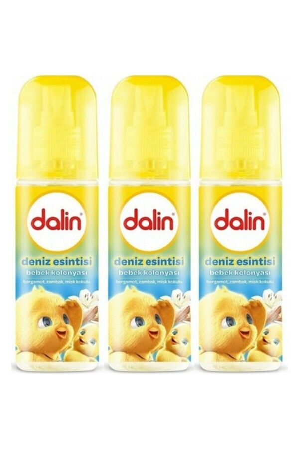 Dalin Bebe Kolonyası 150 Ml Deniz Esintisi x3 Adet