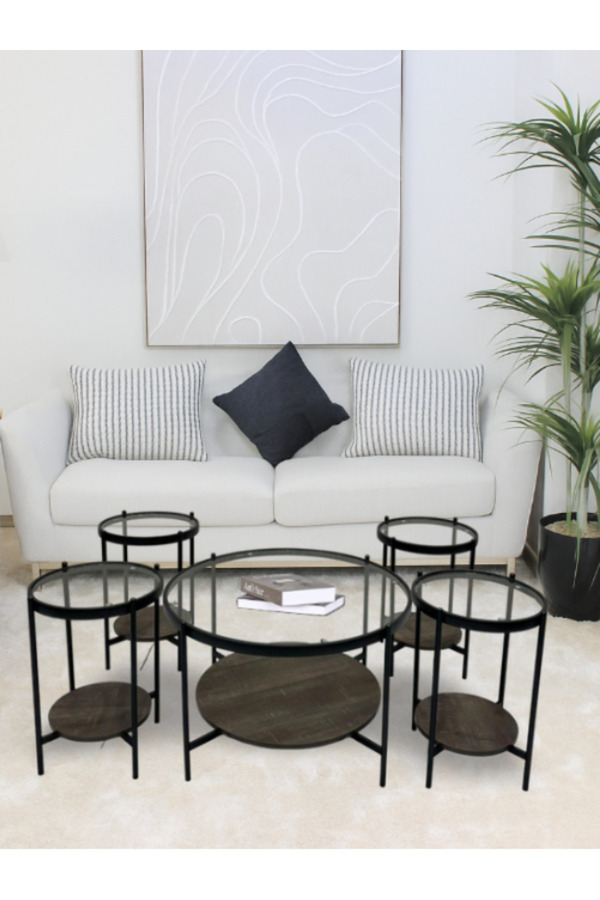 DEC19-Modern serving table set in different colors 1