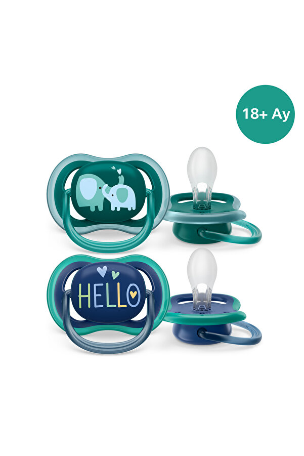 Philips Avent Ultra Air Emzik 18+ Ay,  2'li Paket, Erkek, SCF349/18