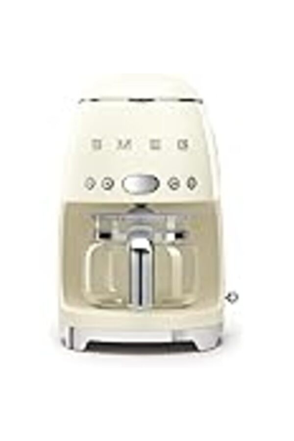 SMEG-Dcf02Cruk, 50's Retro Style Drip Filter Coffee Machine, 10 Cup Capacity With Aroma Intensity Fu 1