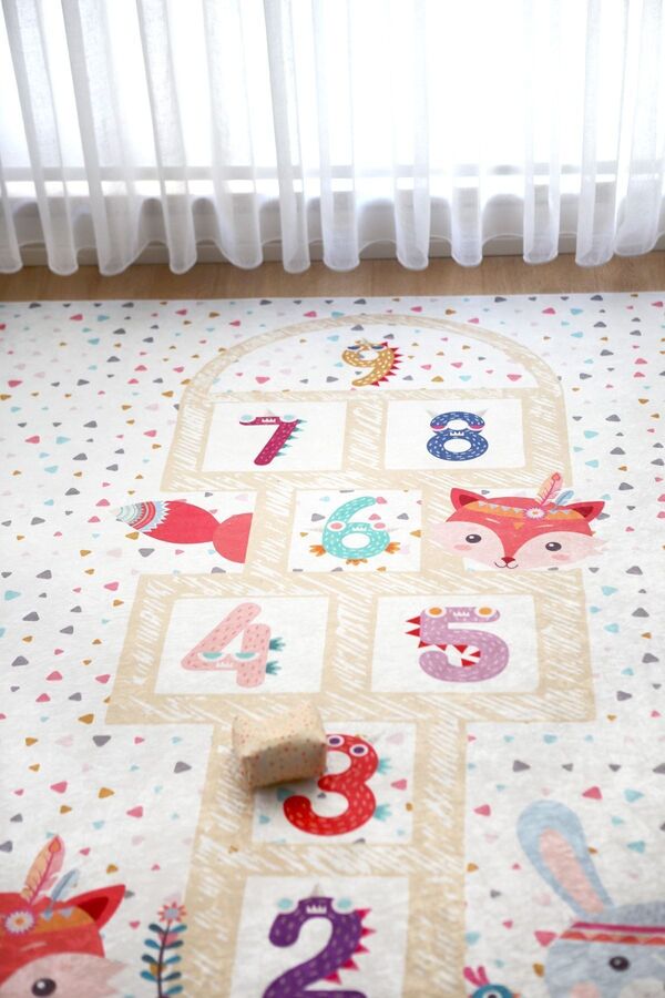 HAMUR Sek Sek Oyun Matı Bebek Çocuk Halısı Renkli Yenidoğan Yumuşak Aktivite Etkinlik Örtüsü