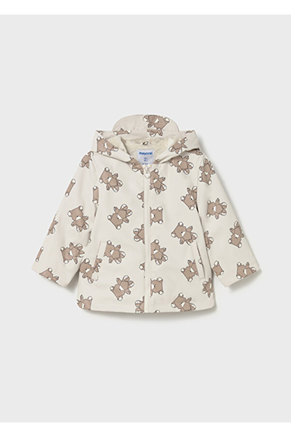 Mayoral Bej Kız Bebek Su Geçirmez Yağmurluk 2439