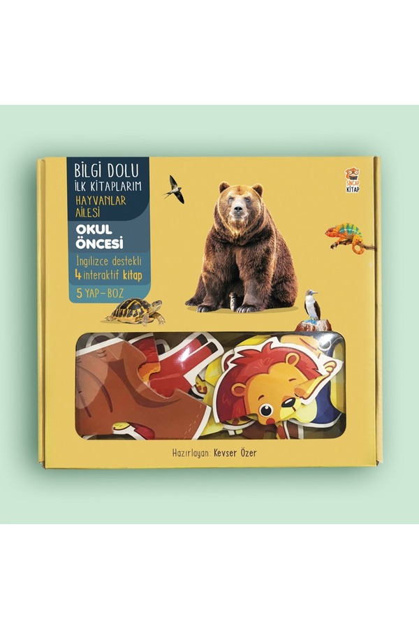 Sincap Kitap Bilgi Dolu Ilk Kitaplarım Hayvanlar Ailesi Set (5 Kitap)
