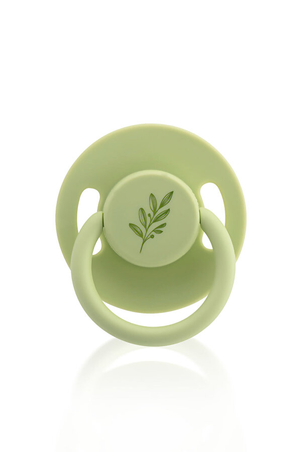 Wee Baby Pure Yuvarlak Uçlu Kauçuk Emzik No:1 Yeşil 0-6 Ay