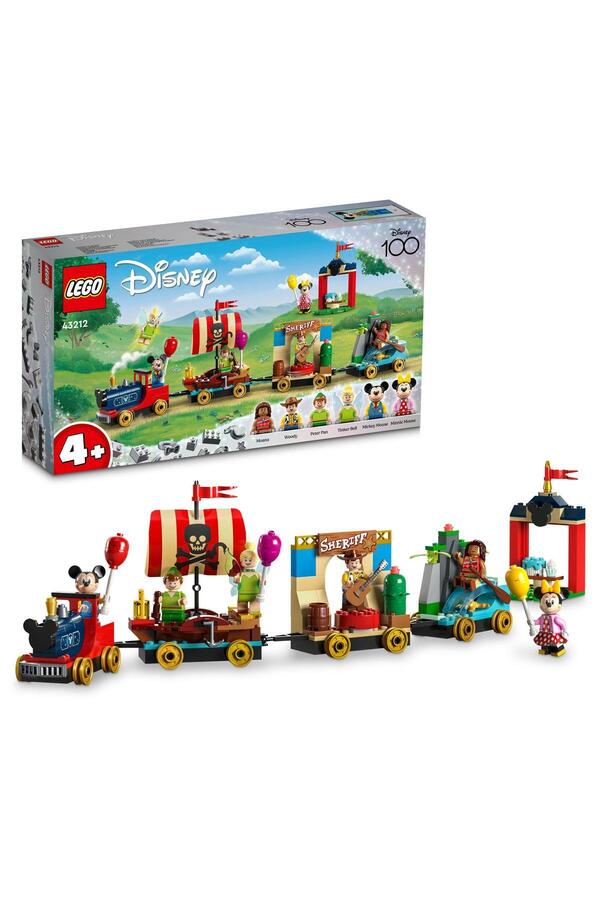 LEGO ® Disney: Disney Kutlama Treni 43212 Oyuncak Yapım Seti (200 Parça)