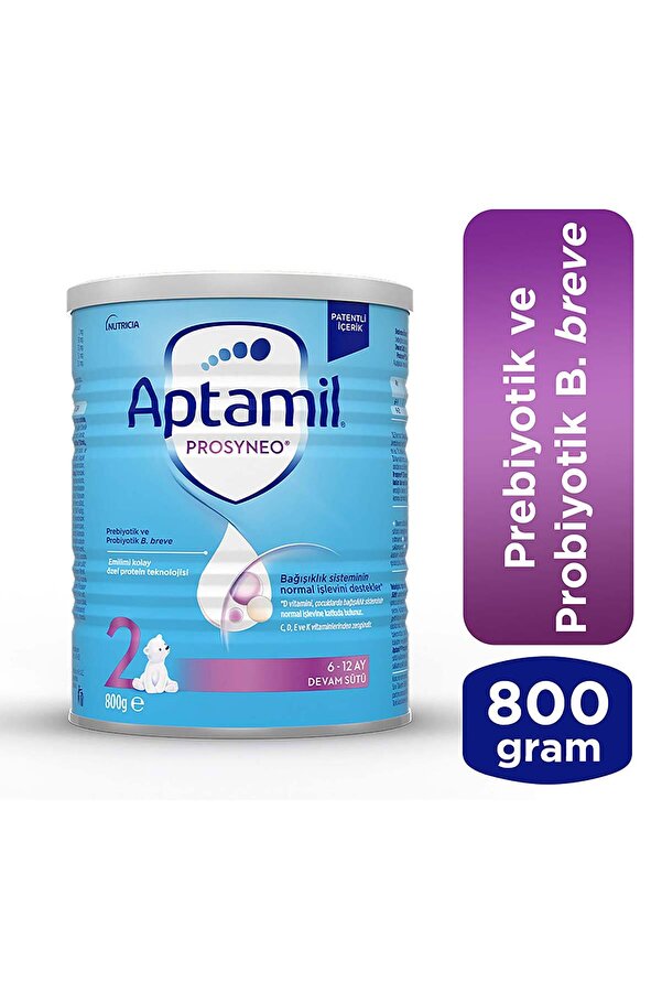 Aptamil Prosyneo 2  Prebiyotikli Probiyotikli Devam Sütü 800 G  6-12 Ay