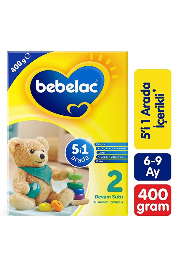 Bebelac 2 Devam Sütü 6-9 Ay 400 Gr