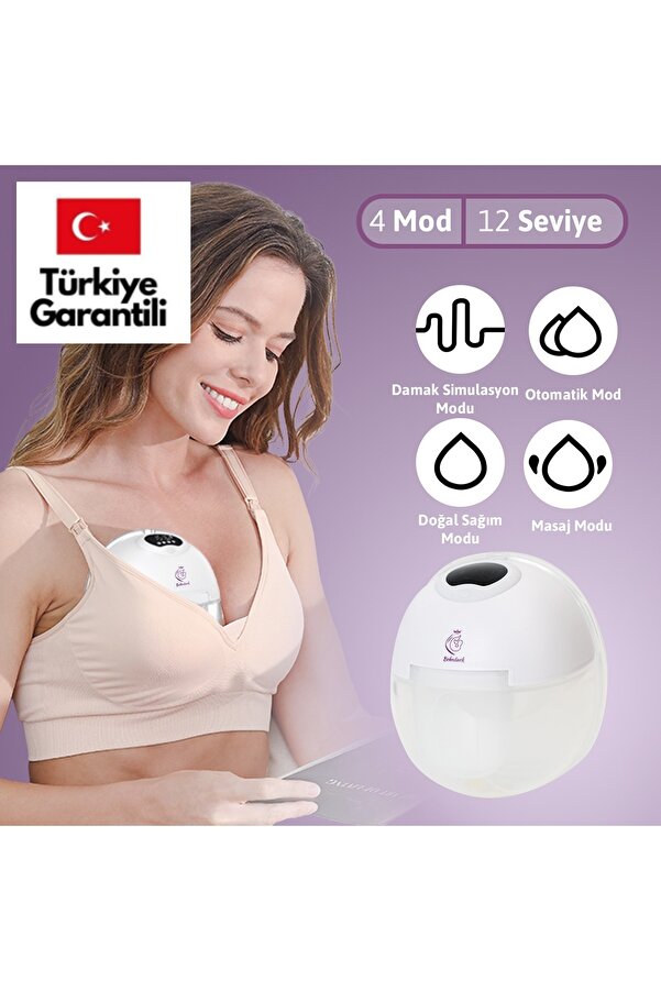 Boboduck İKİLİ Giyilebilir Göğüs Pompası 180 ML (2 ADET)