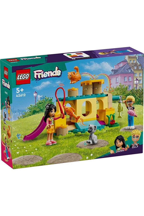 LEGO ® Friends Kedi Oyun Parkı Macerası 42612  - 5 Yaş ve Üzeri İçin Yapım Seti (87 Parça)