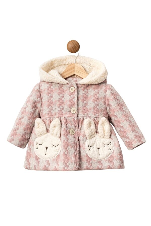 HAUSEkids 9-24 Ay Petit Luxe Kız Bebek Mont-Pudra