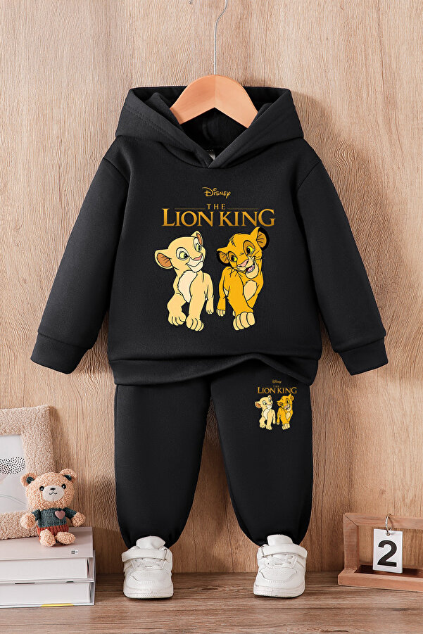 ADABEBEK Premium Lion King Baskılı Alt Üst Bebek Takımı 24317