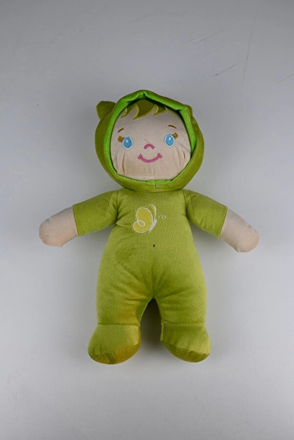 ByCaretta İlk Soft Bebeğim Bez Bebek Yeşil