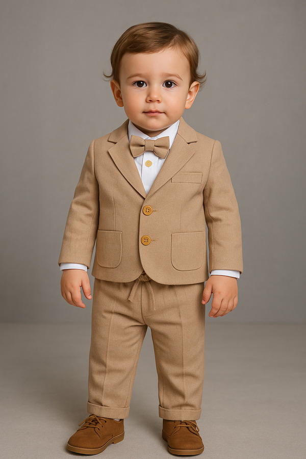 tinytrends Erkek Bebek&Çocuk Pamuklu Zıbın Gömlek Classic Ceket Takım Elbise Mevlüt Düğün Party