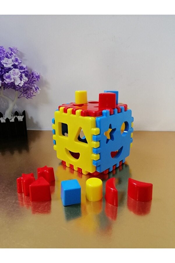 paraply Öğretici Oyuncaklar Şekilli Zeka Küpü I Love Iq Block 815 Kız Erkek Çocuk Oyuncak