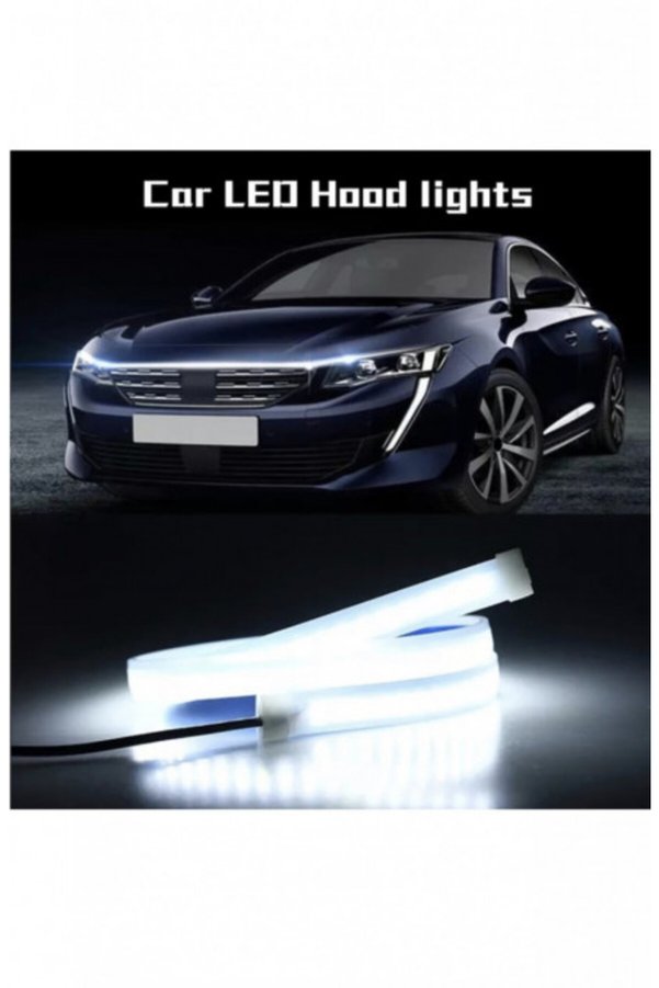 Led Light Alex LED strip for the hood 150 cm, with daytime running ...
