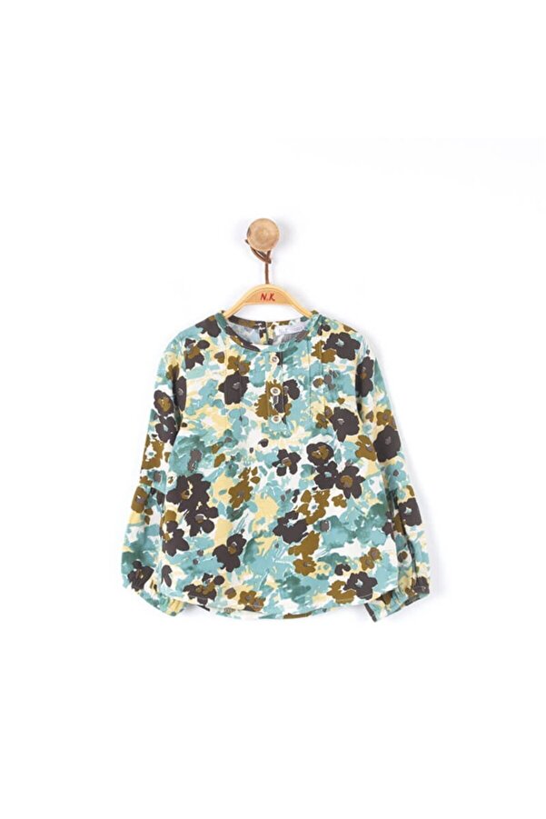 Nk Kids 31602-batik Çiçekli Gömlek 74/98