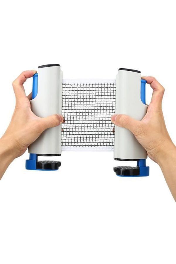 İndiriminVar-Collapsible Table Tennis Net Set Compatible with All Tables 1