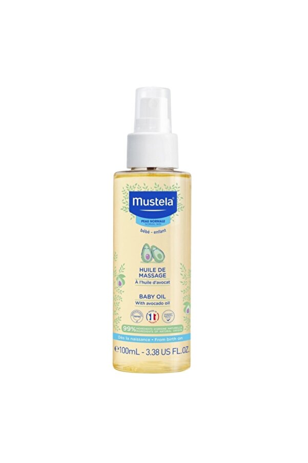 Mustela Bebek Bakım Masaj Yağı 100ml