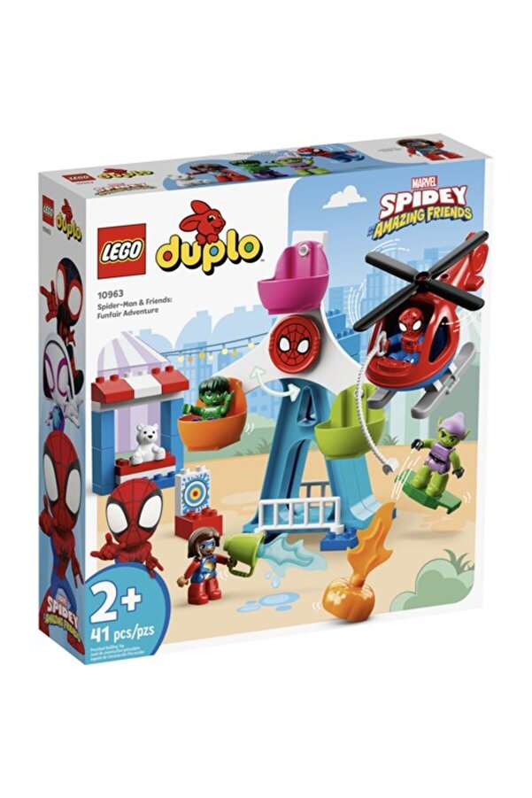 LEGO ® DUPLO® Marvel Örümcek Adam ve Arkadaşları: Lunapark Macerası 10963 - Yapım Seti (41 Parça)
