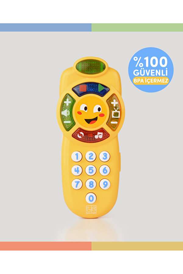 let's be child Eğitici Sarı İlk Kumandam