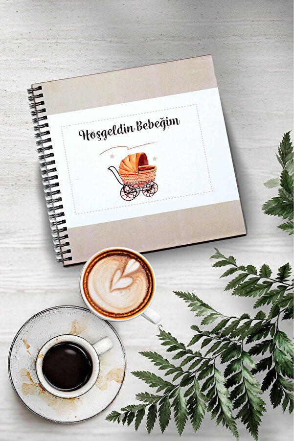 fotoev Hoşgeldin Bebeğim Hamile Bebek Anı Defteri Anne&bebek Günlüğü Bebek Güncesi Hamile Günlüğü