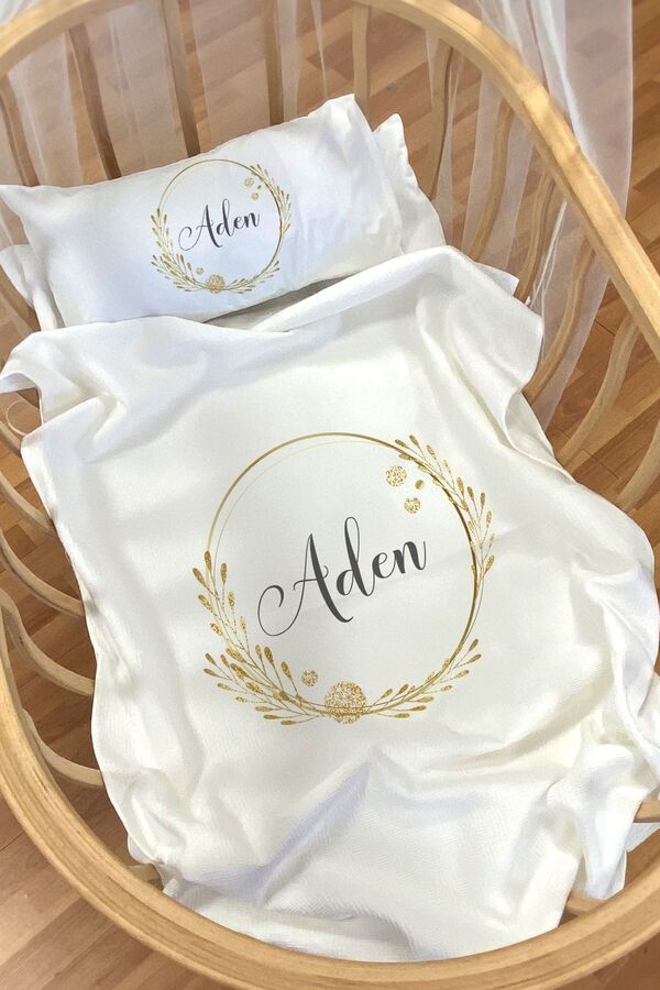 Homamia Isme Özel Pike Seti 70x120 Anne Yanı Ve Park Yatak Çember