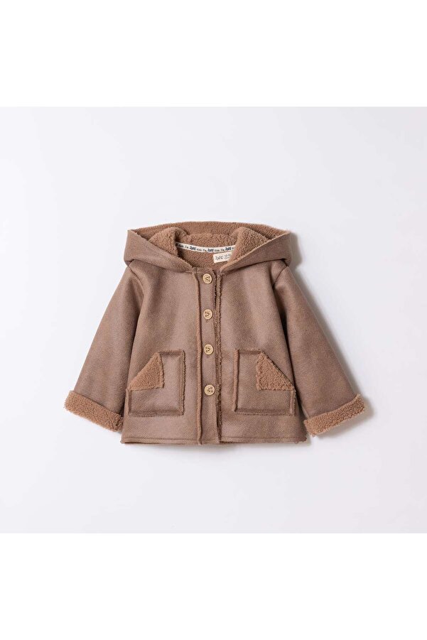 JNF kids ERKEK BEBK&ÇOCUK İÇİ PELUŞ KAPÜŞONLU CEKET