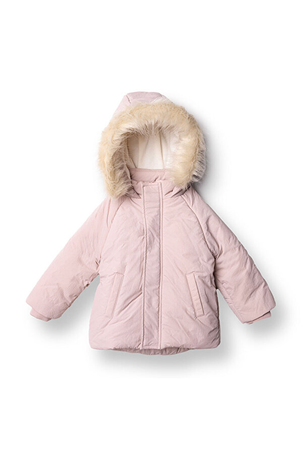 ebebek Hello Baby HelloBaby Kız Bebek Mont Fermuarlı Uzun Kol