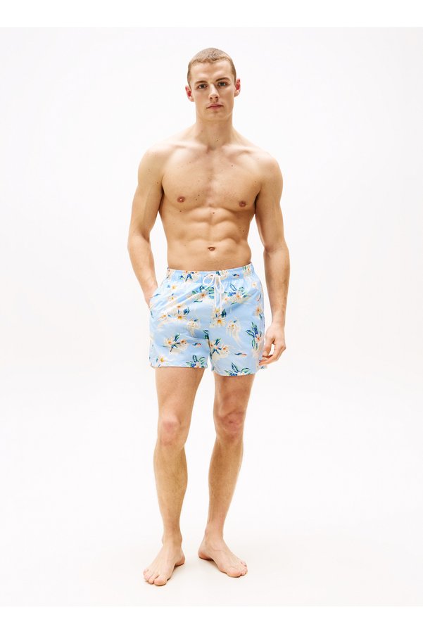Tommy Hilfiger White Men's Shorts Swimwear Um0Um034910K6