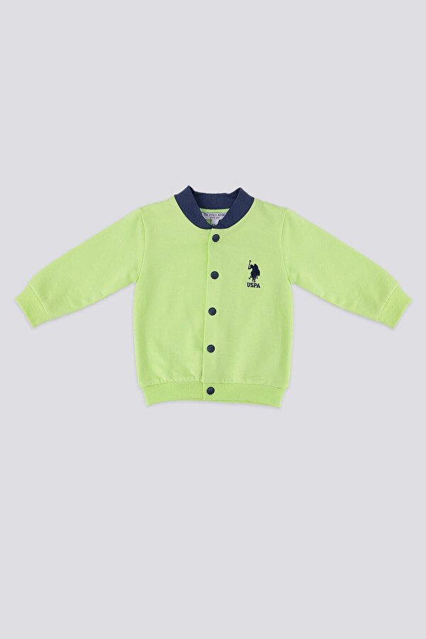 U.S. Polo Assn. U.s. Polo Assn Magnificent Yeşil Bebek Hırka
