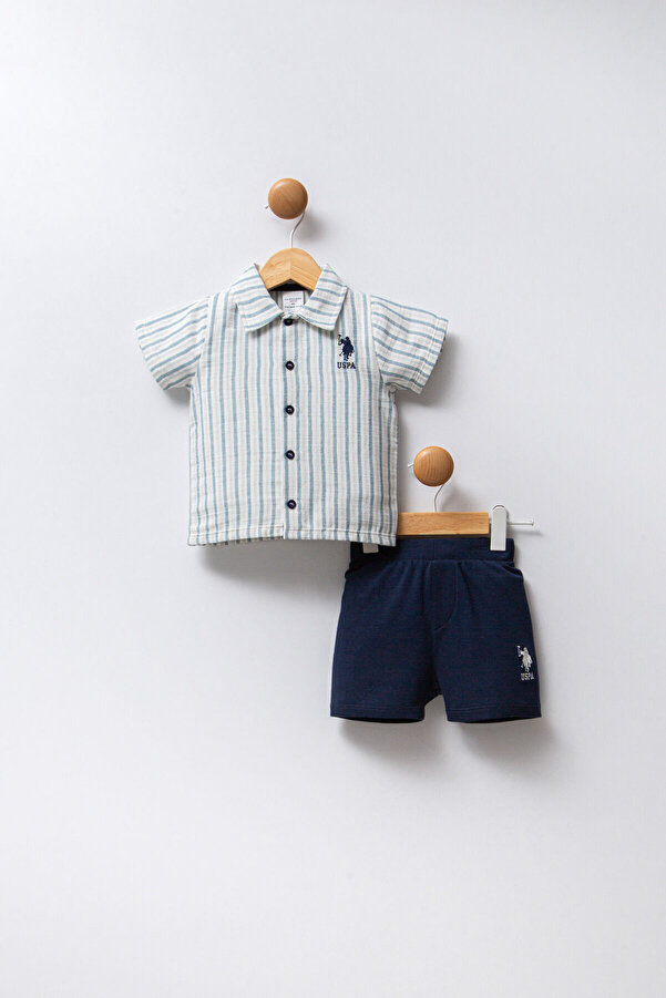 U.S. Polo Assn. Erkek Bebek Beyaz Bebek Takım