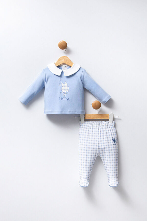 U.S. Polo Assn. U.S. Polo Assn Erkek Bebek Mavi Takım