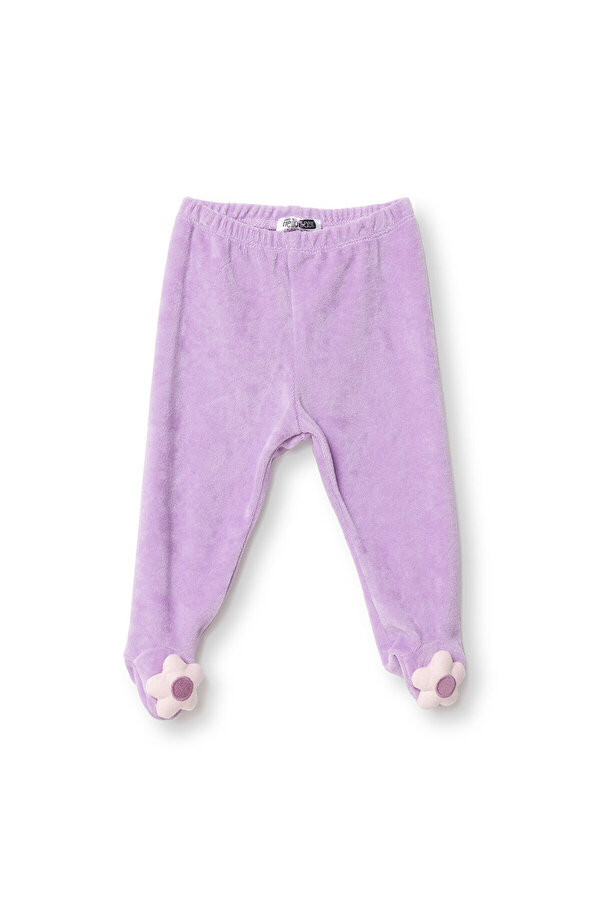 ebebek Hello Baby HelloBaby Kız Bebek Yenidoğan Kadife Patikli Alt