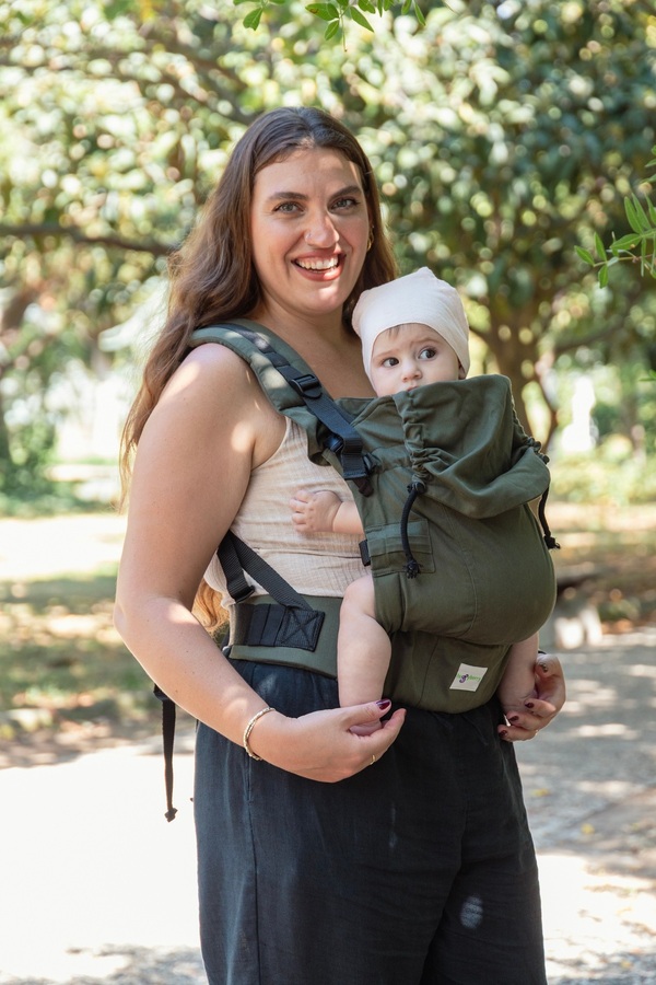 Huggyberry Nest Baby Carrier - Olive