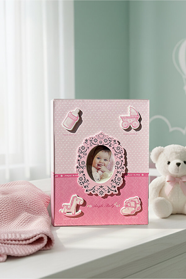 To Design Lab 200 Fotoğraf Kapasiteli Bebek Albümü 10x15cm