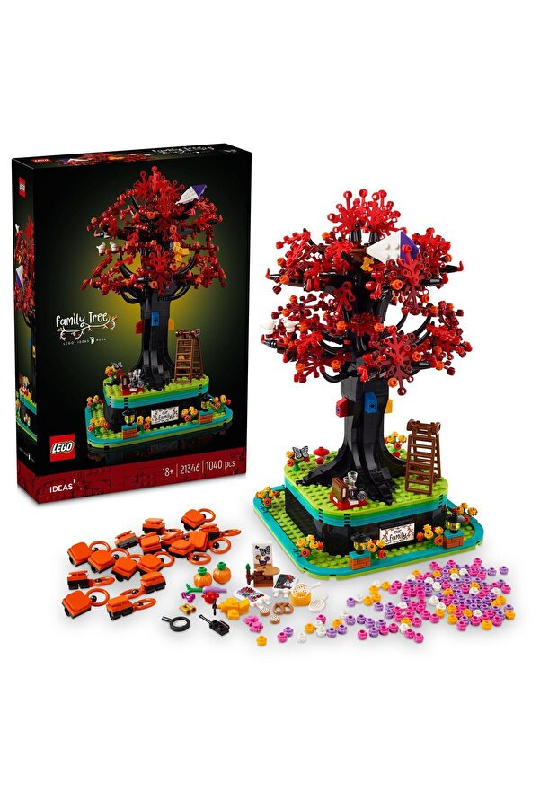 LEGO ® Ideas Aile Ağacı, Yetişkinler için Hediye 21346