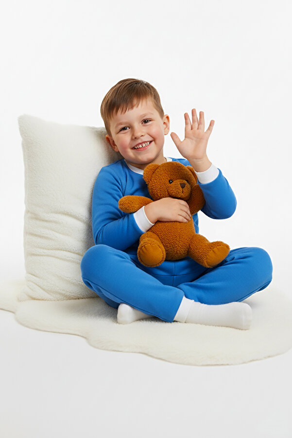 ekozmonot bebek tulumları %100 Pamuk Unisex Uyku Tulumu Bebek Ve Çocuk Uyku Tulumu - 1,5 Tog, Fermuarlı, Çocuk Uyku Tulumu