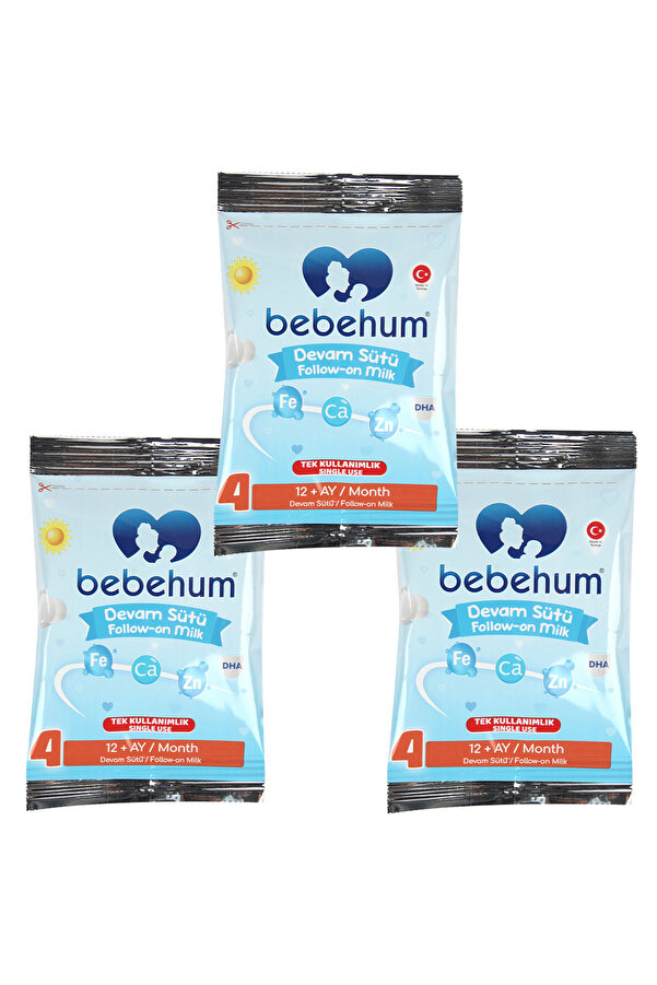 bebehum 4 Numara Tek Kullanımlık Bebek Devam Sütü