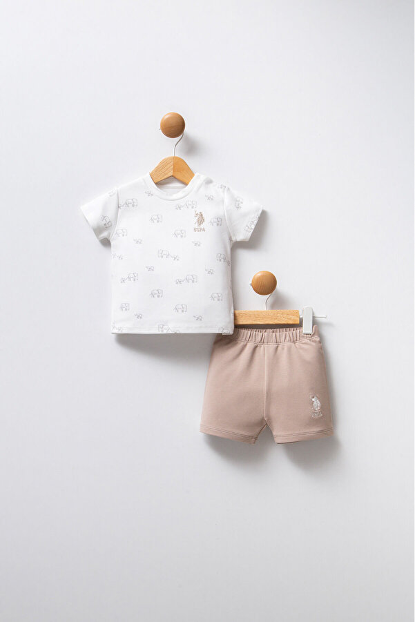 U.S. Polo Assn. U.S. Polo Assn. Erkek Bebek Beyaz Bebek Takım