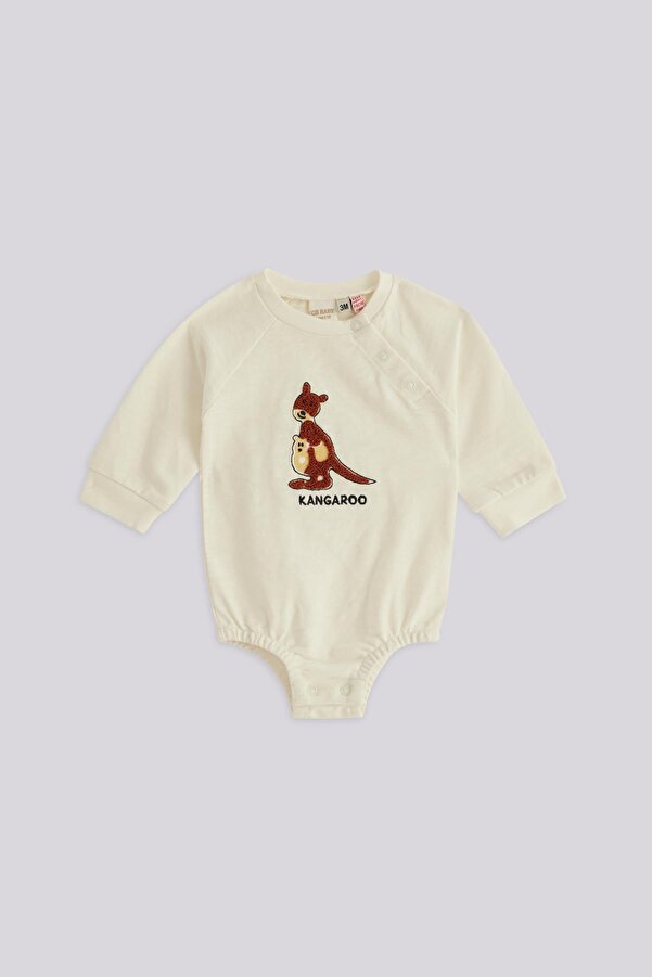 Layette BG Store Erkek Bebek Beyaz Body