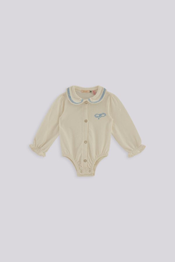 GB Baby BG Store Kız Bebek Beyaz Gömlek