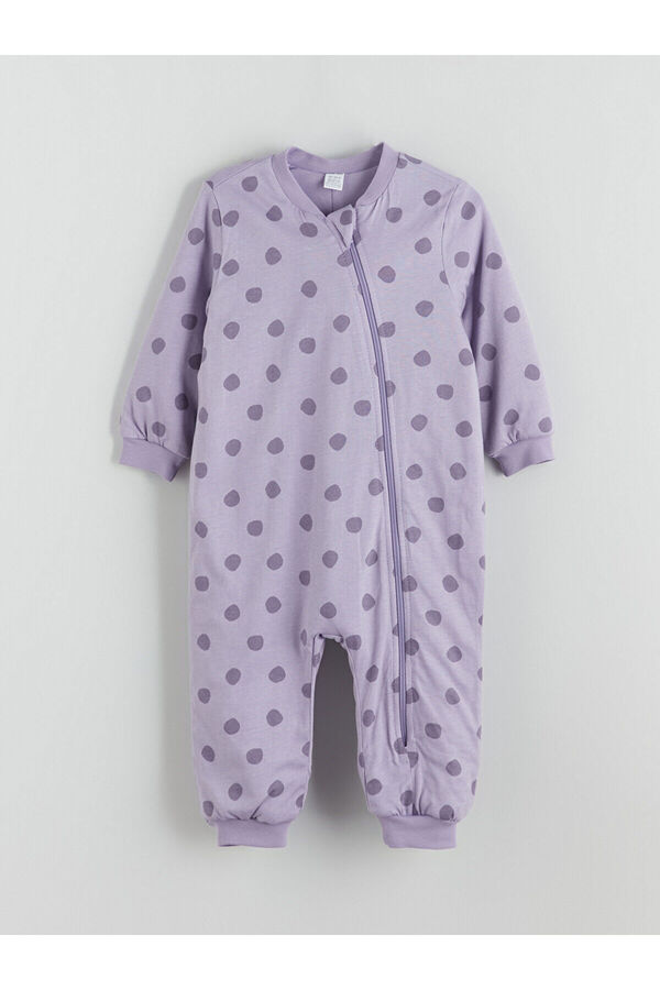 LC Waikiki Peak Yeni Sezon 1.6 Tog Puantiyeli Kız Bebek Uyku Tulumu