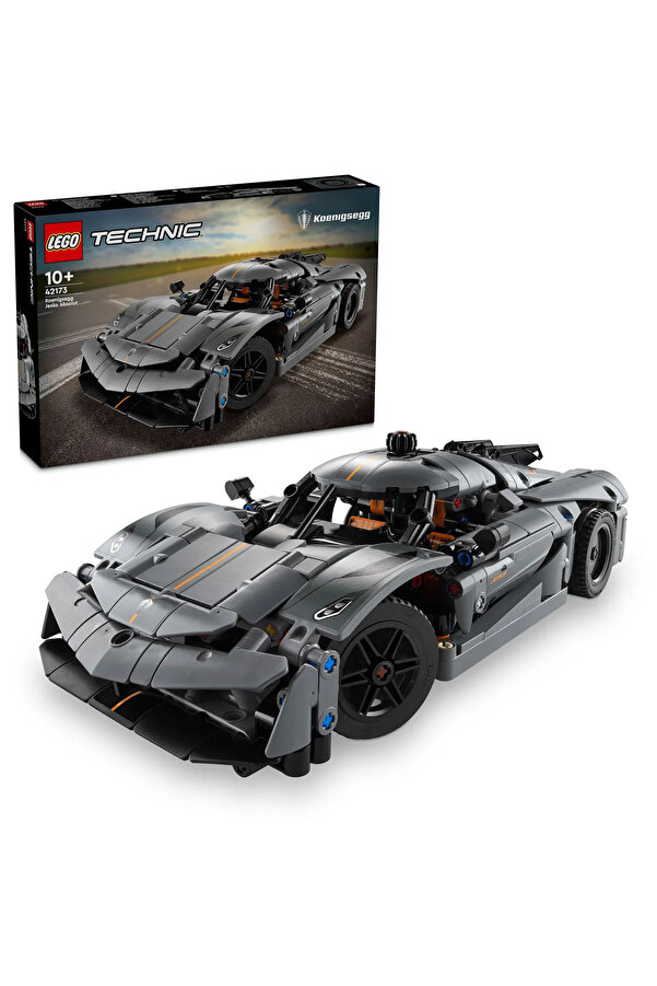 LEGO ® Technic Koenigsegg Jesko Absolut Gri Hiper Araba 42173 - Çocuklar için Oyuncak Yapım Seti (801P)