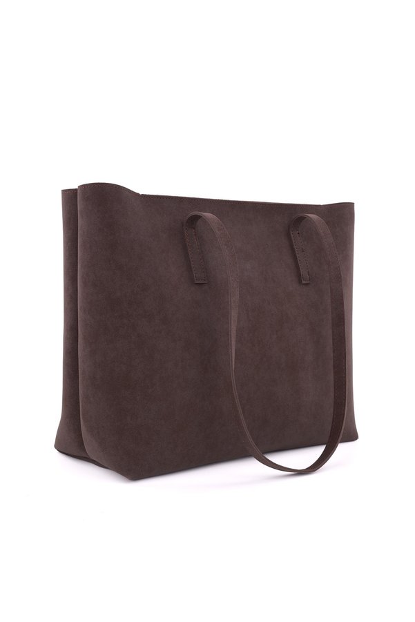 HONEY BAG Dora Nubuck Waterproof Large Size Women's Hand and Shoulder Bag