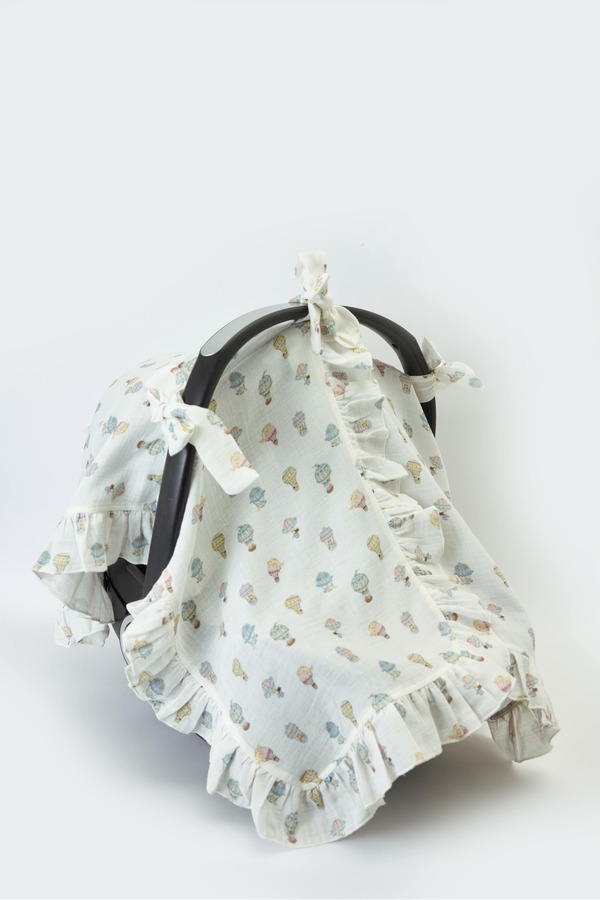 Atelier Babbi %100 Pamuk Puset Örtüsü - Kapadokya