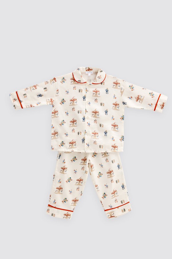 Atelier Babbi 100% Cotton Pajama Set - Funfair